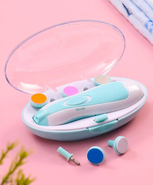 6 in 1 portable  electric baby manicure pedicure kit